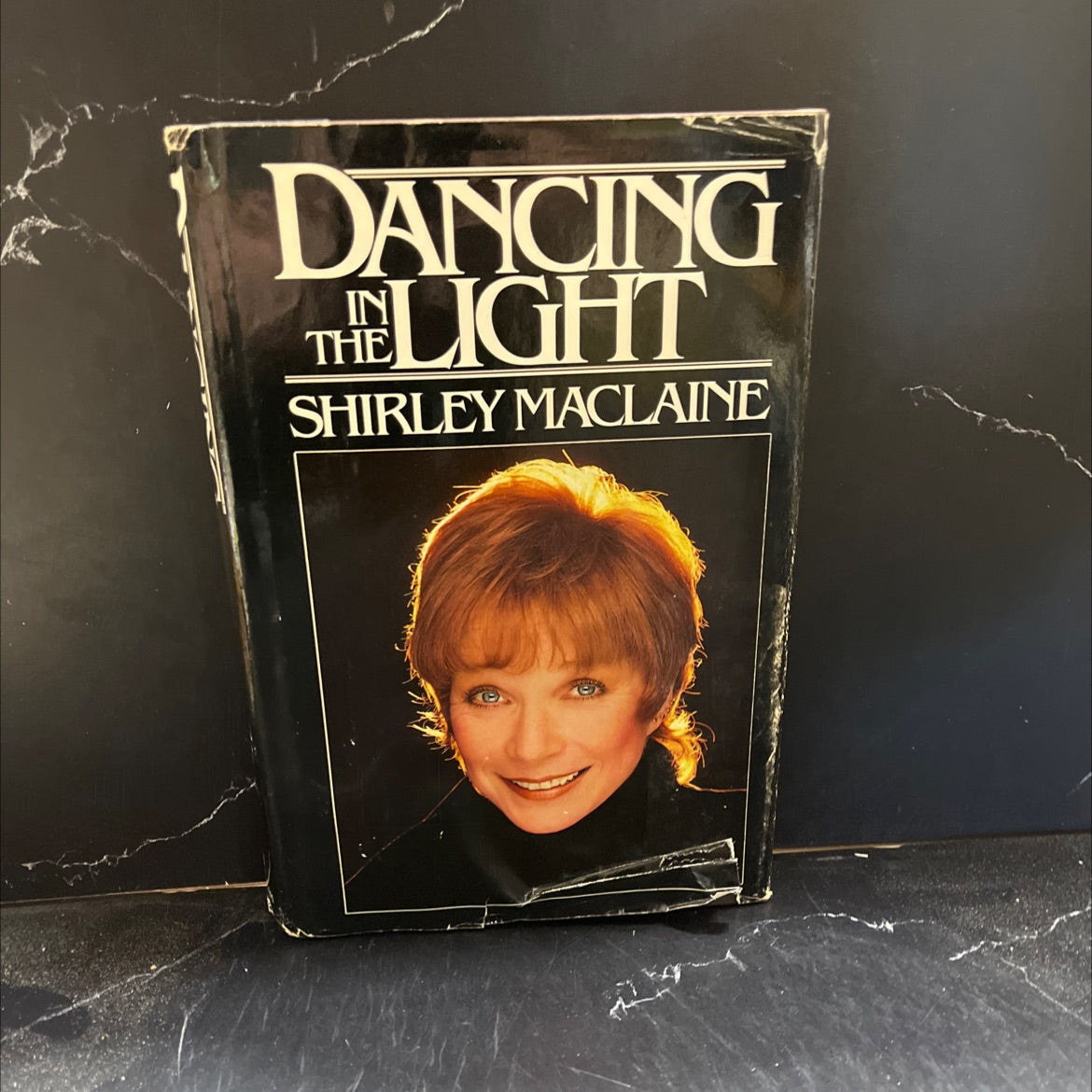 dancing in the light book, by shirley maclaine, 1985 Hardcover image 1