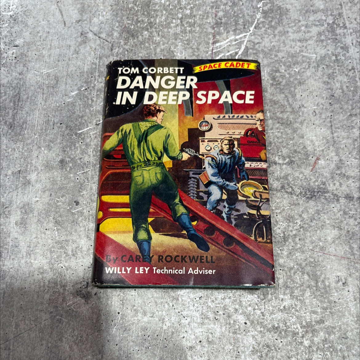 danger in deep space book, by carey rockwell, 1953 Hardcover image 1
