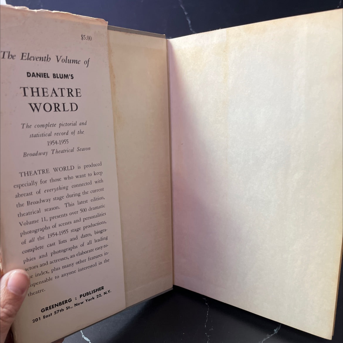 daniel blum's theatre world season 1954-1955 new york book, by daniel blum, 1955 Hardcover image 4