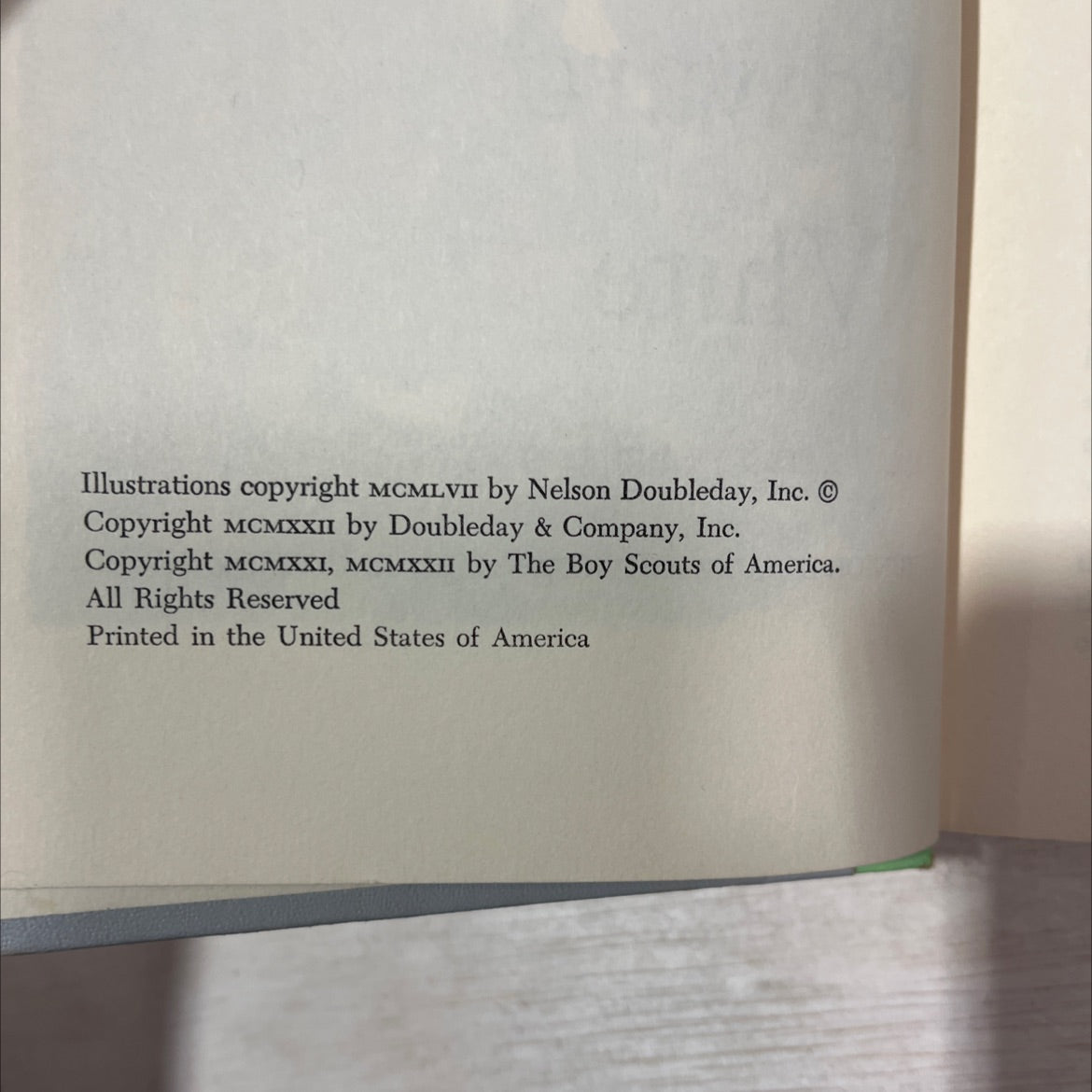 daniel boone wilderness scout book, by stewart edward white, 1957 Hardcover, Vintage image 3