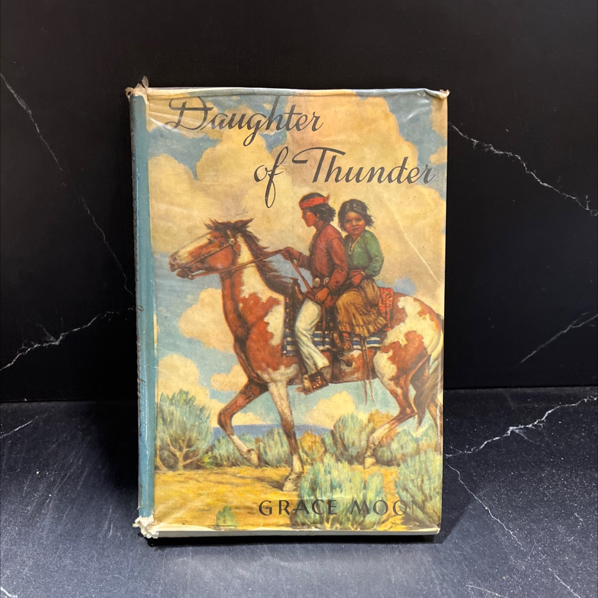 daughter of thunder book, by grace moon, 1954 Hardcover image 1