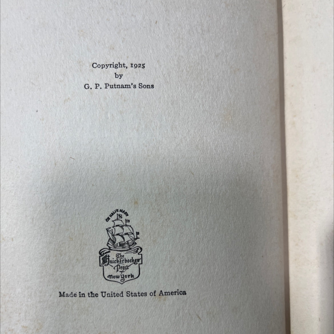 david goes voyaging book, by david binney putnam, 1925 Hardcover image 3
