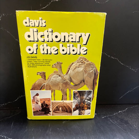 davis dictionary of the bible book, by john d. davis, 1977 Hardcover image 1