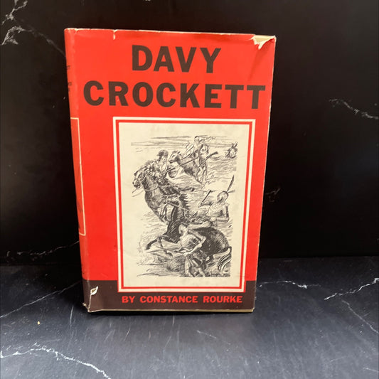 davy crockett book, by constance rourke, 1962 Hardcover image 1