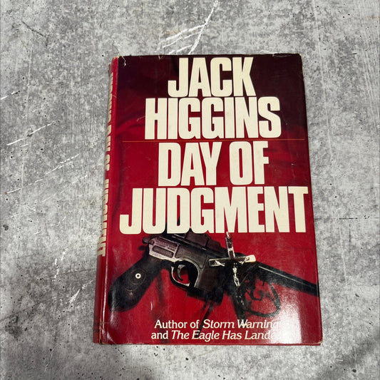 day of judgment book, by jack higgins, 1979 Hardcover image 1