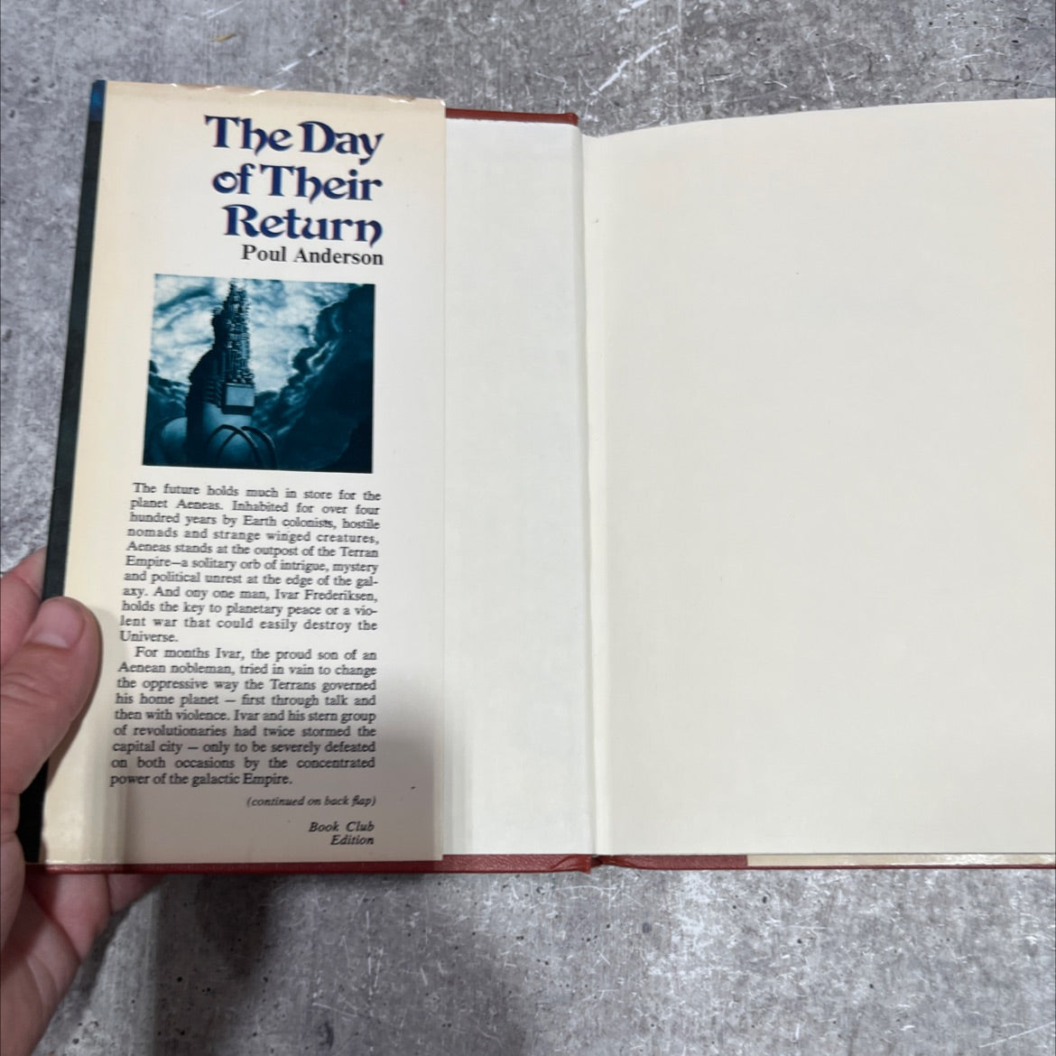 day of their return book, by poul anderson, 1973 Hardcover image 4