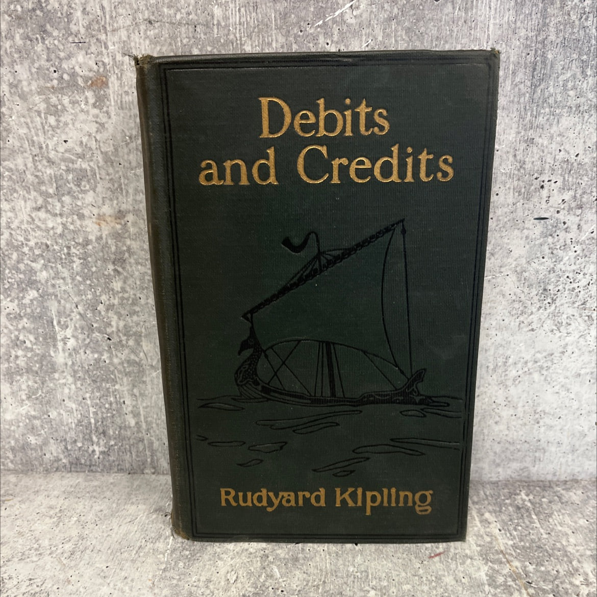debits and credits book, by rudyard kipling, 1926 Hardcover image 1