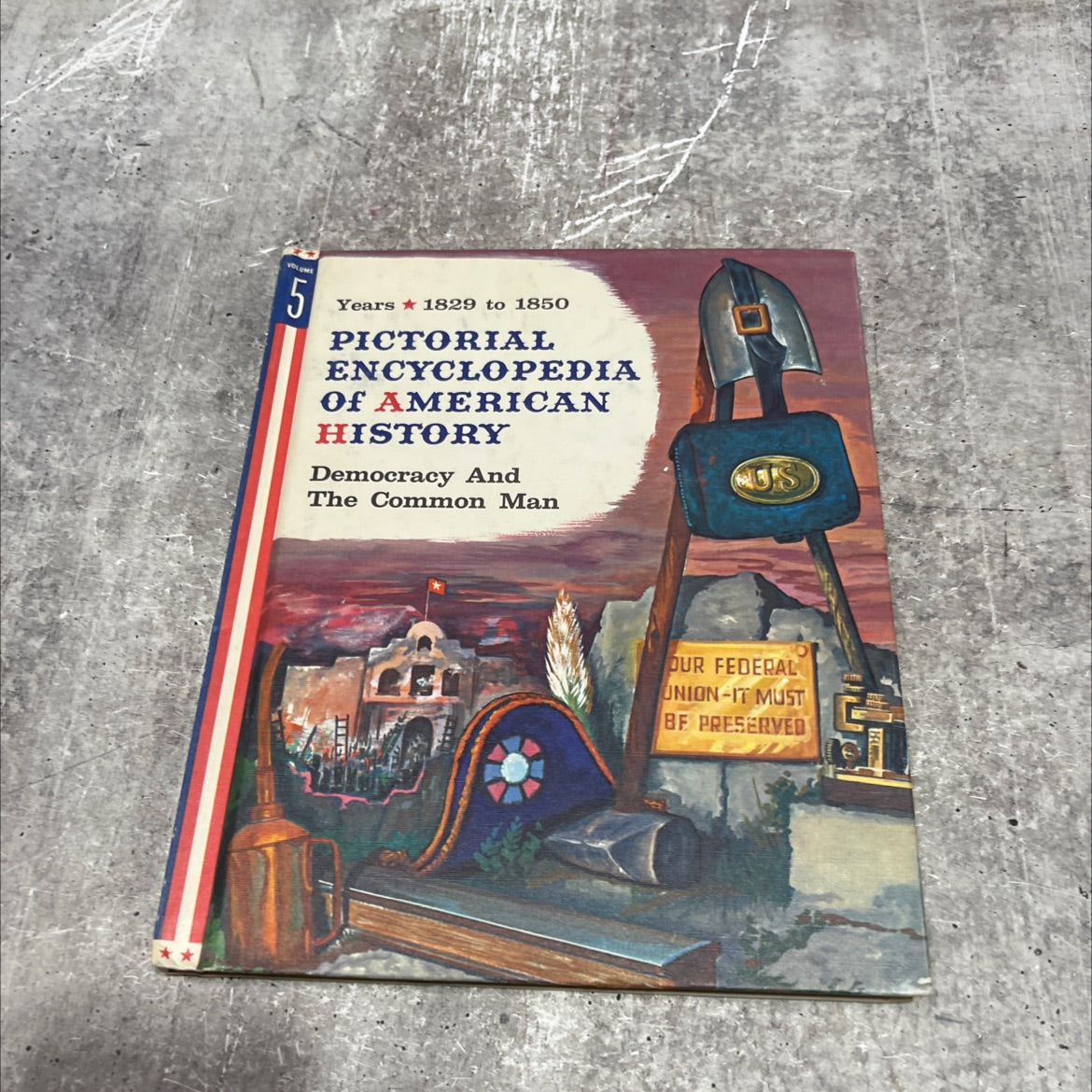 democracy and the common man book, by unknown, 1850 Hardcover image 1