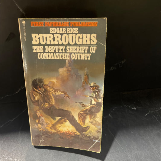 deputy sheriff of comanche county book, by edgar rice burroughs, 1940 Paperback image 1