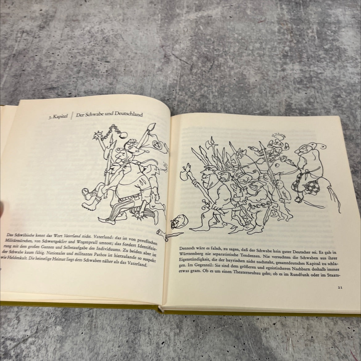 deutschland thaddäus troll deine schwaben vordergründig und hinterrücks betrachtet book, by thaddäus troll, 1968 image 4
