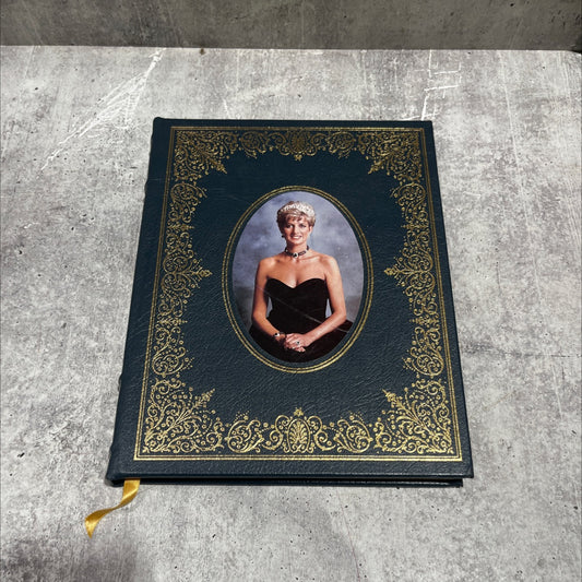 diana princess of wales book, by Martine Kurz and Christine Gauthey, 1997 Leather image 1