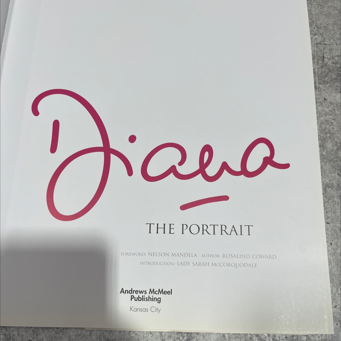 diana the portrait book, by rosalind coward, 1998 Hardcover image 3