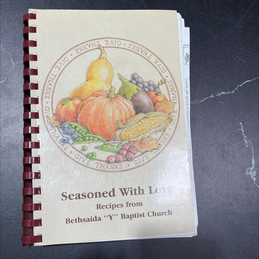 diane's seasoned with love recipes from bethsaida \"y\" baptist church book, by unknown, 2000 Paperback image 1
