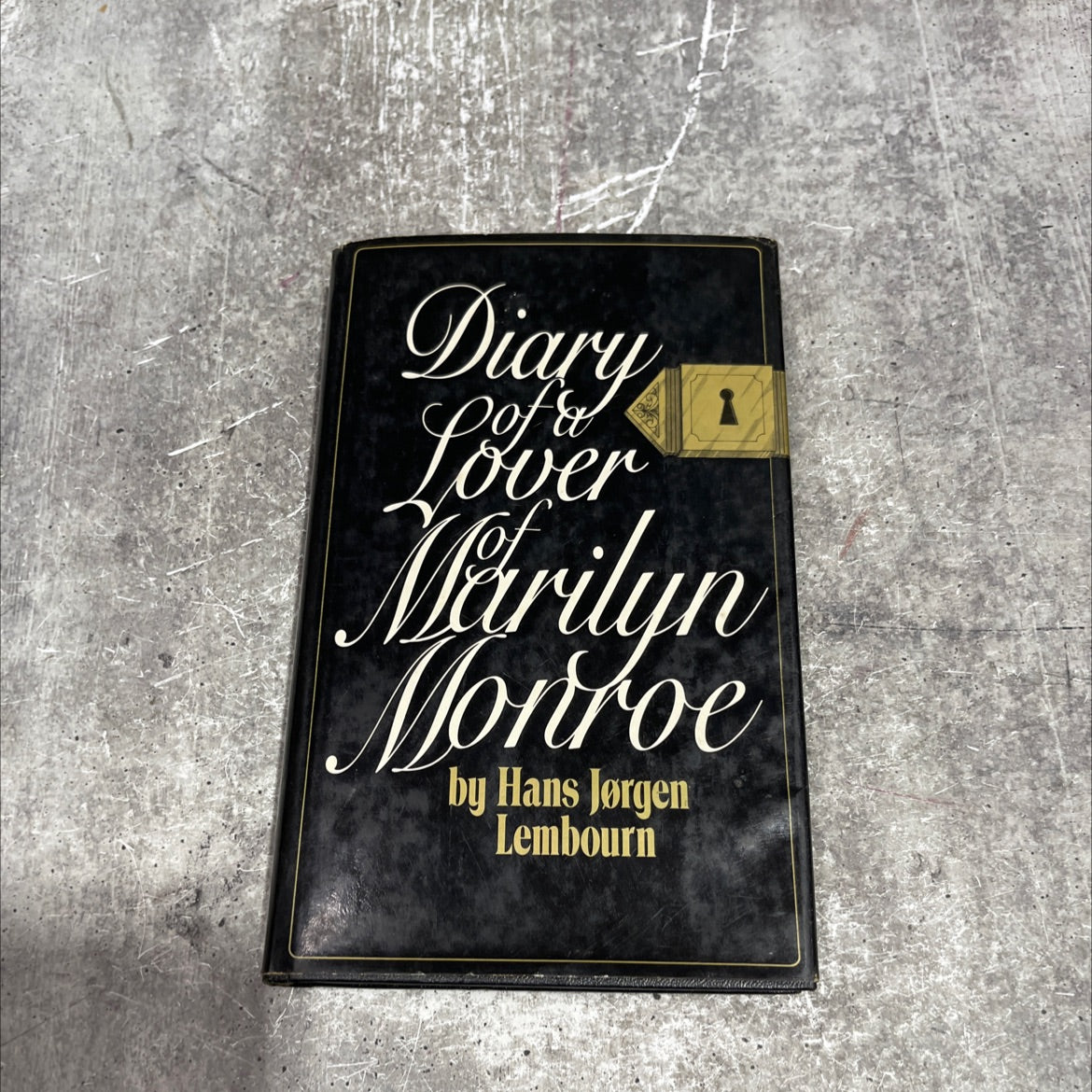 diary of a lover of manlyn monive book, by hans jørgen lembourn, 1979 Hardcover image 1