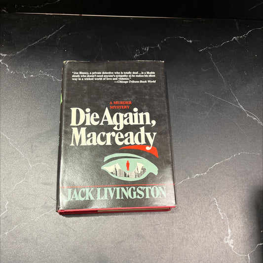 die again, macready book, by jack livingston, 1984 Hardcover, Vintage image 1