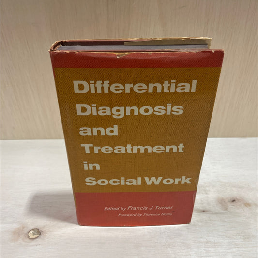 differential diagnosis and treatment in social work book, by Francis J. Turner, 1968 Hardcover image 1