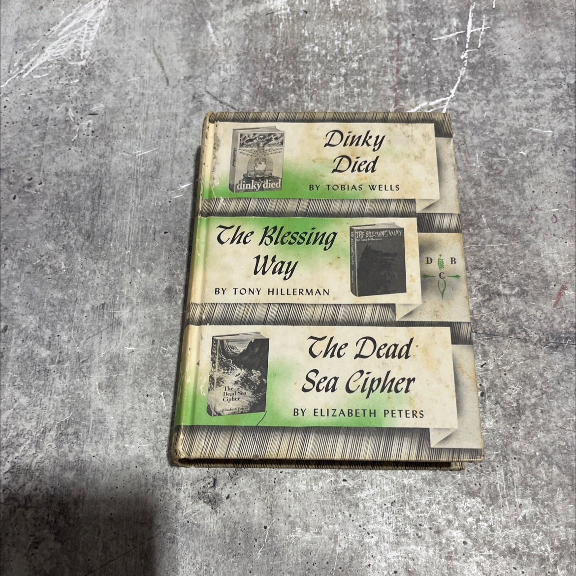 dinky died book, by tobias wells, 1970 Hardcover image 1