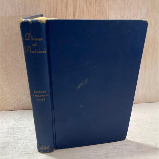 dinner at antoine's book, by frances parkinson keyes, 1948 Hardcover, First Edition, Antique image 1