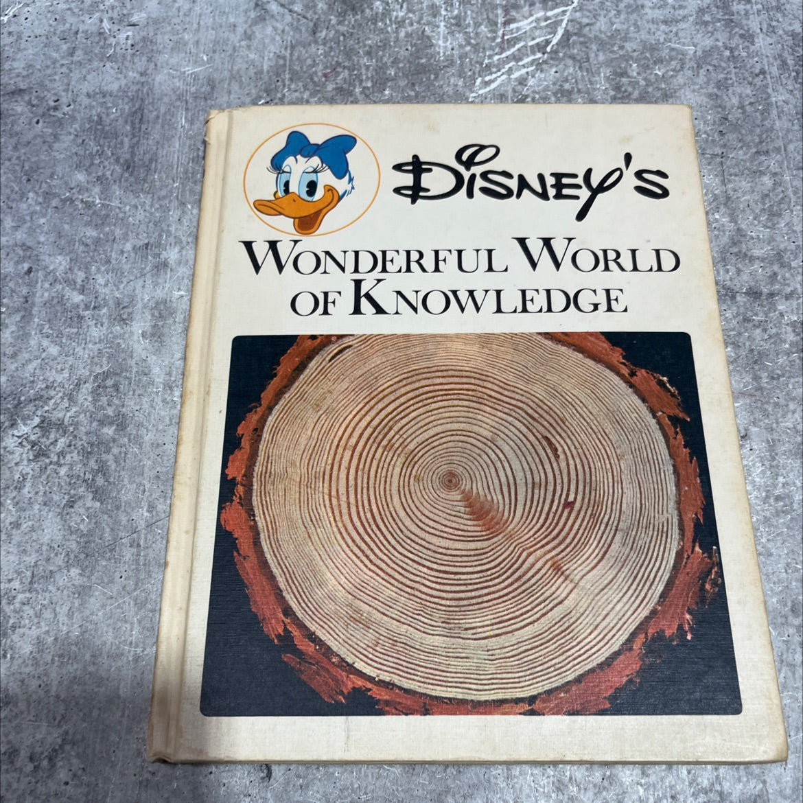 disney's wonderful world of knowledge book, by robert b. clarke, 1973 Hardcover image 1