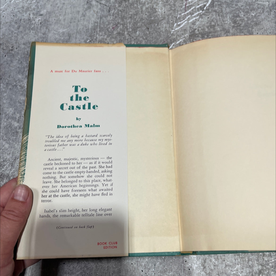 to the castle jutmbionios young a book, by dorothea malm, 1957 Hardcover image 4