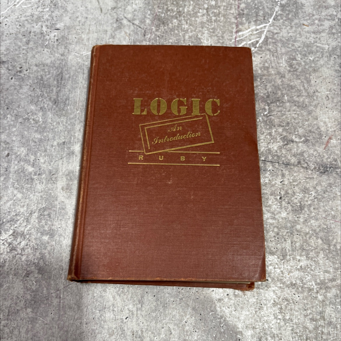 dj logic an introduction book, by lionel ruby, 1950 Hardcover image 1