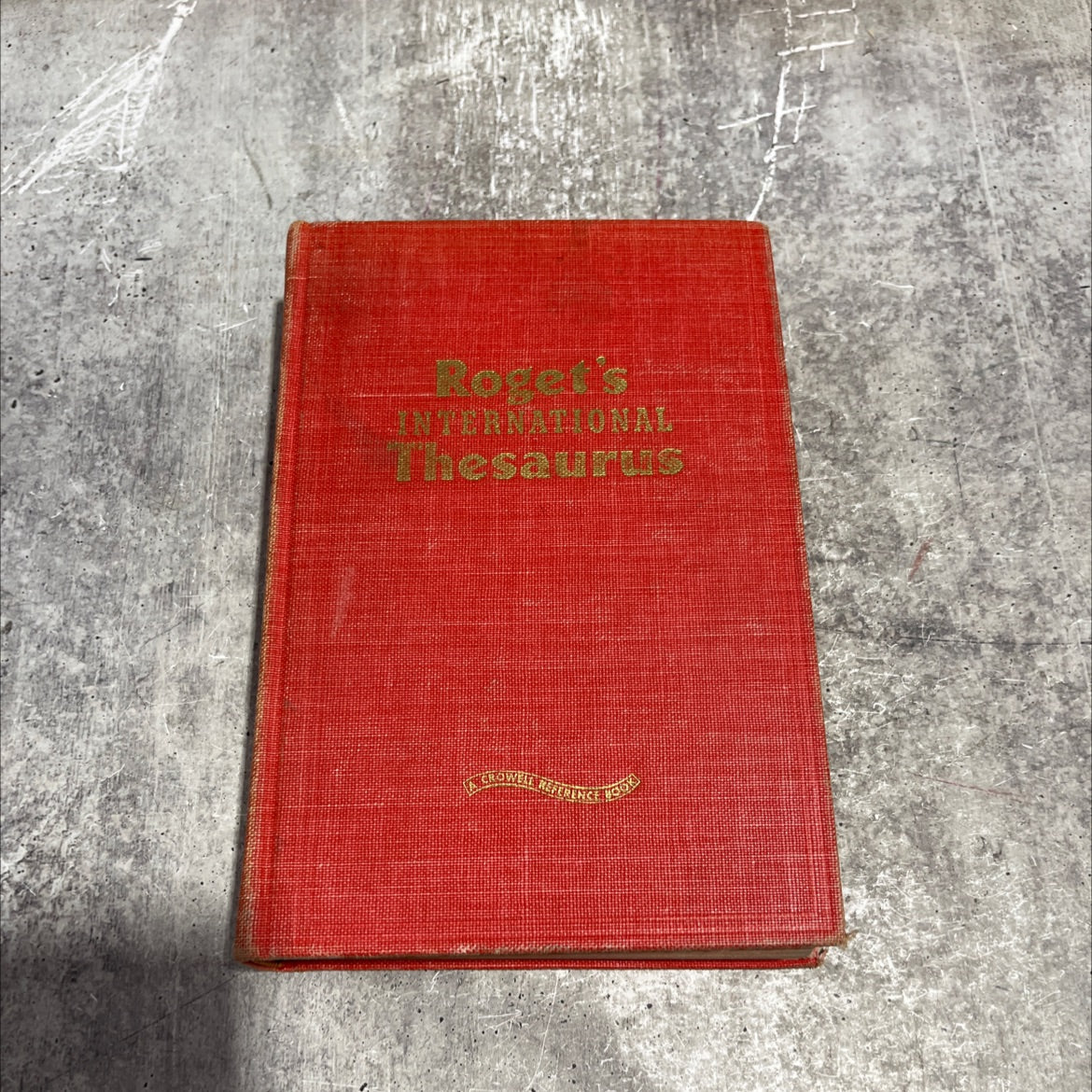 do a what vs roget's thesaurus book, by unknown, 1957 Hardcover image 1