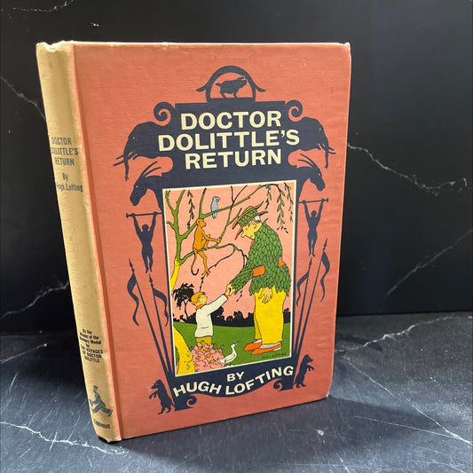 doctor dolittle's return book, by hugh lofting, 1961 Hardcover image 1