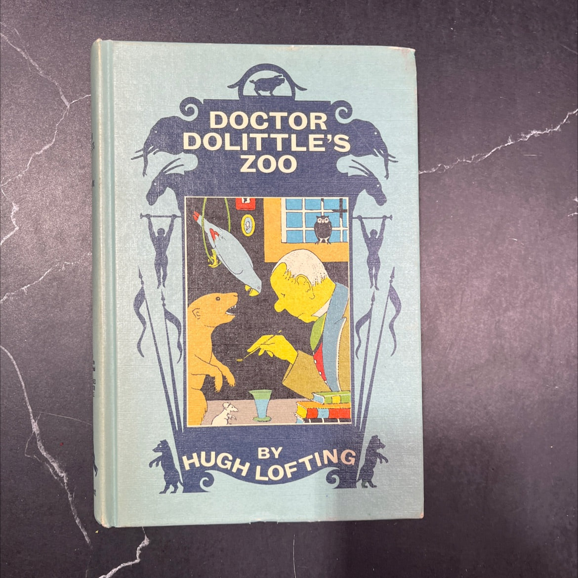 doctors dolittle's zoo book, by Hugh Lofting, 1953 Hardcover image 1