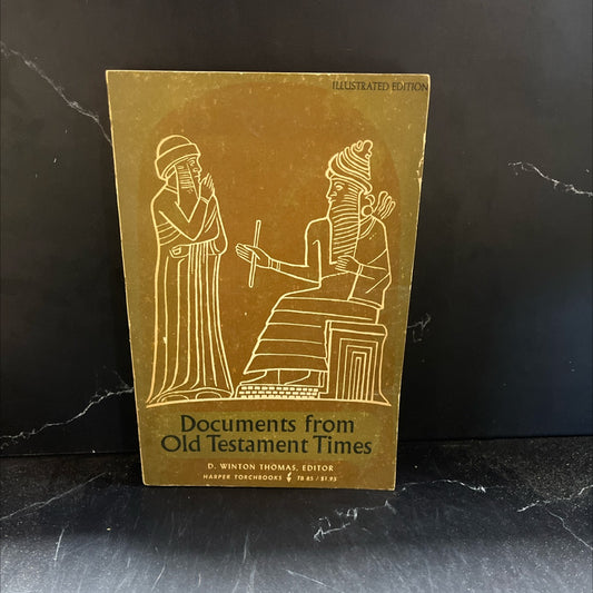 documents from old testament times book, by d. winton thomas, 1958 Paperback image 1