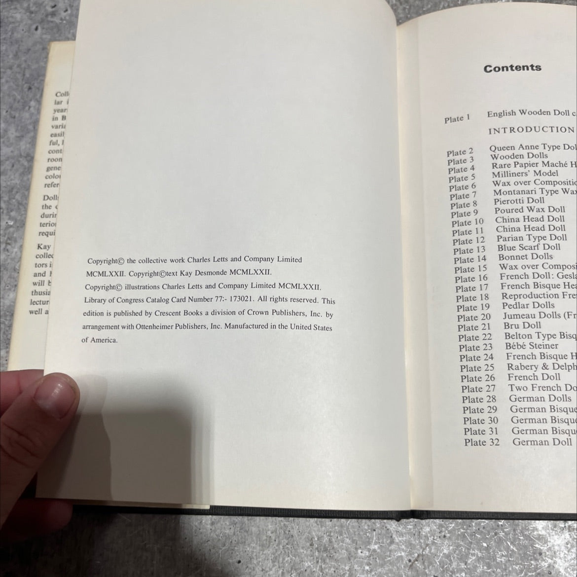 dolls and dolls houses book, by Kay Desmonde, 1972 Hardcover image 3