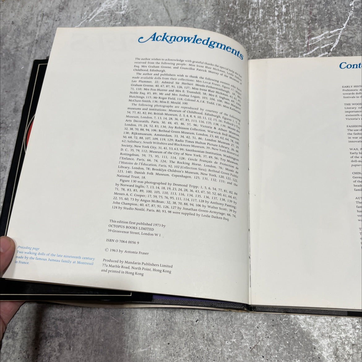 dolls book, by antonia fraser, 1973 Hardcover image 3