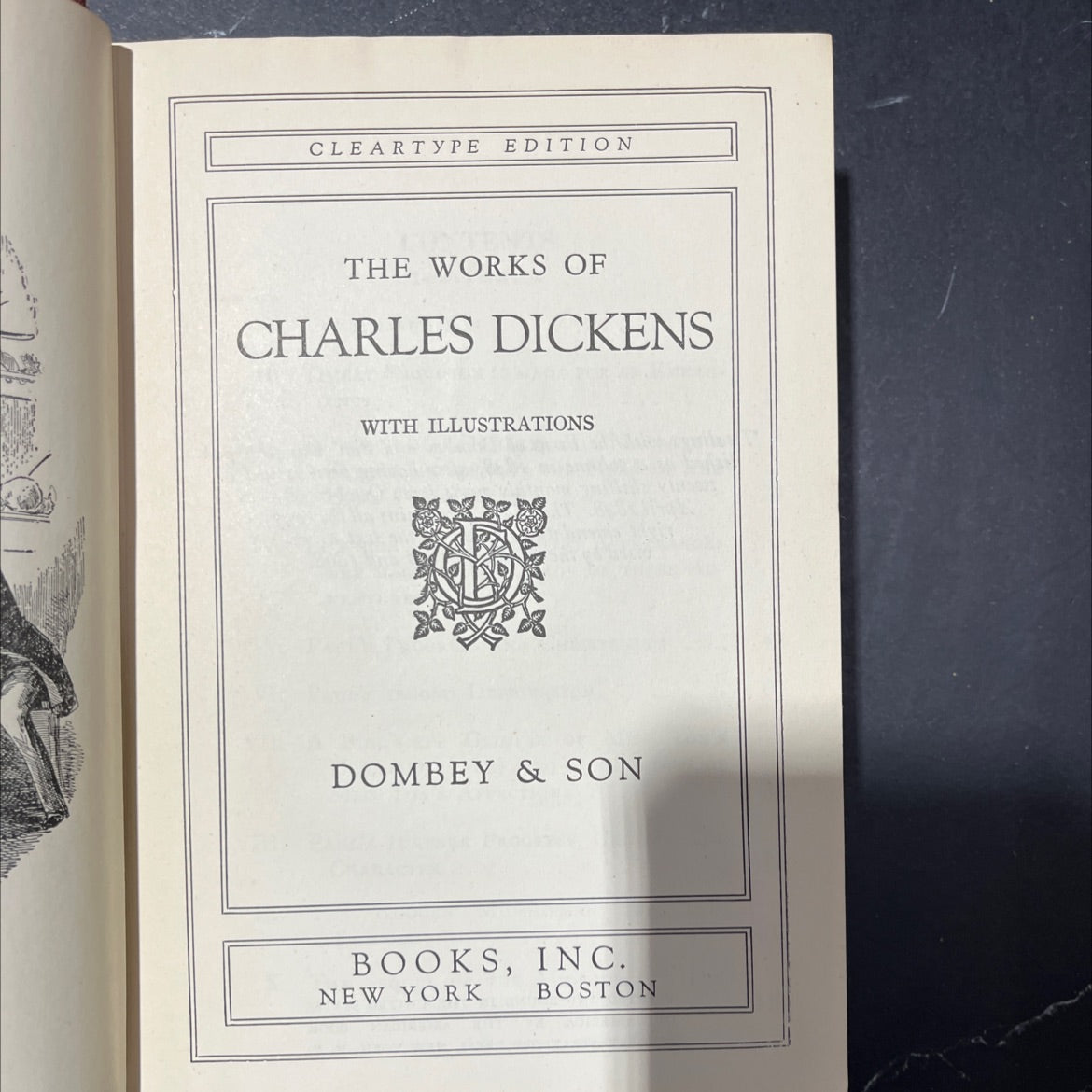 dombey and son book, by charles dickens, 1868 Hardcover image 2