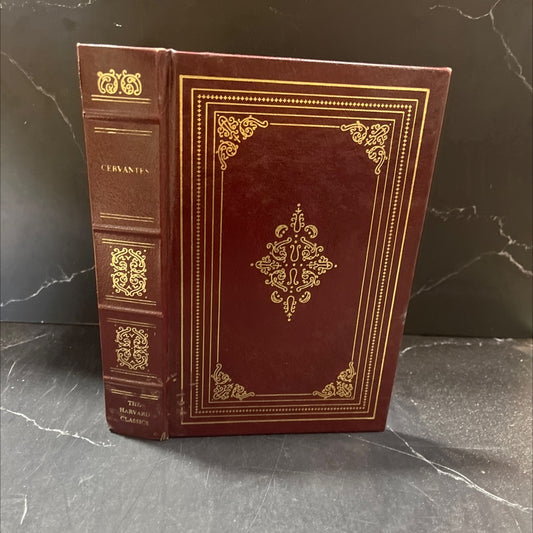 don quixote of the mancha book, by miguel de cervantes, 1980 Leather image 1