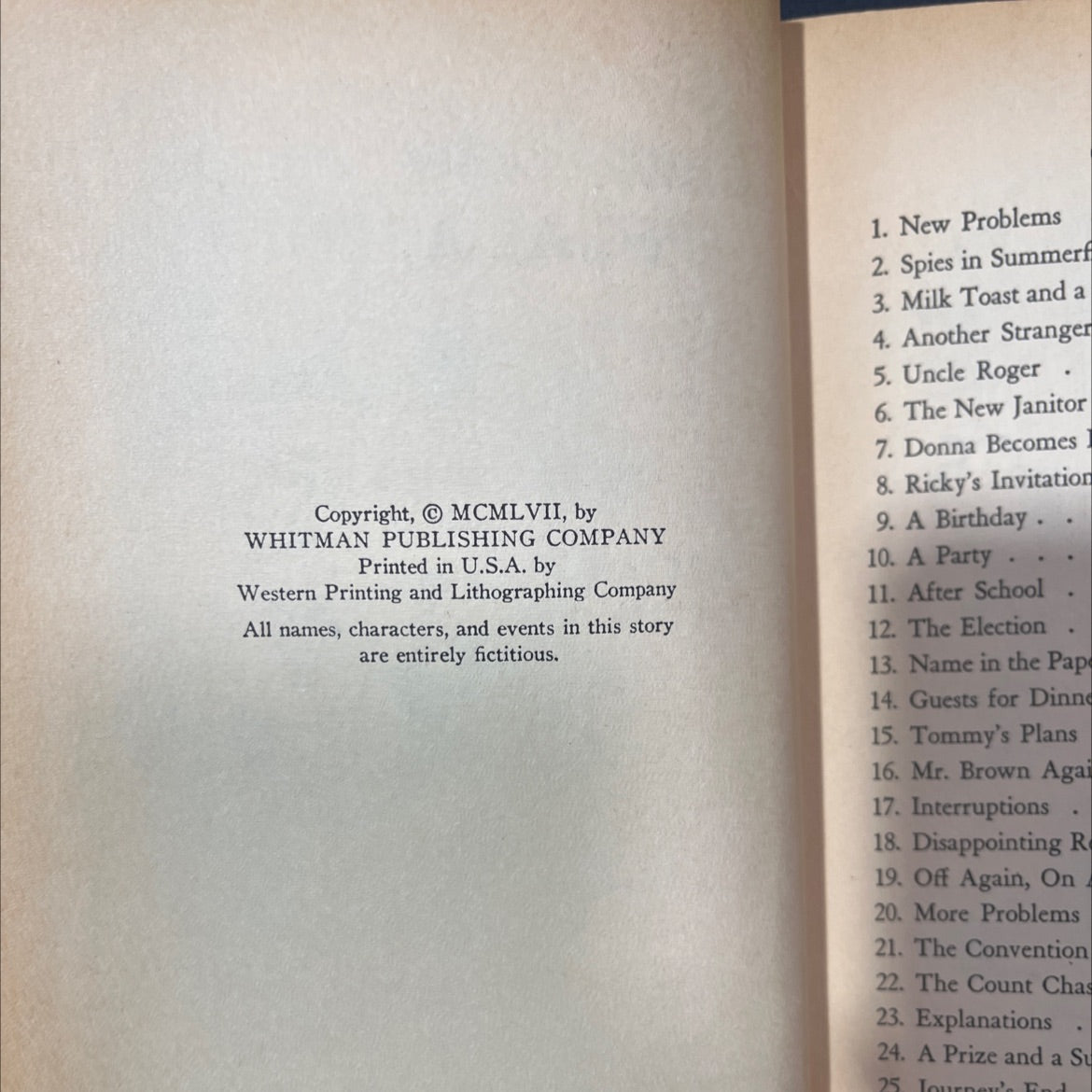 donna parker special agent book, by marcia martin, 1957 Hardcover image 3