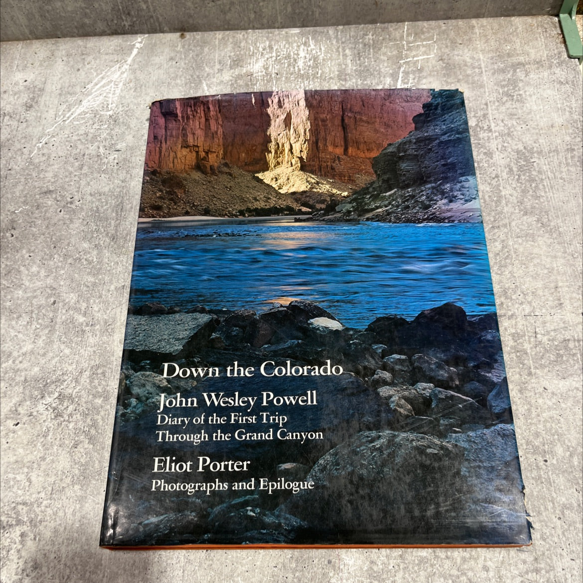 down the colorado john wesley powell diary of the first trip through the grand canyon book, by john wesley powell, 1969 image 1