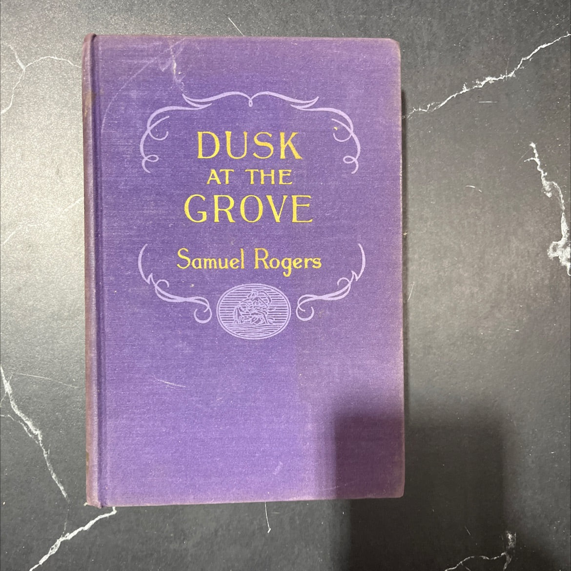 dusk at the grove book, by samuel rogers, 1934 Hardcover image 1
