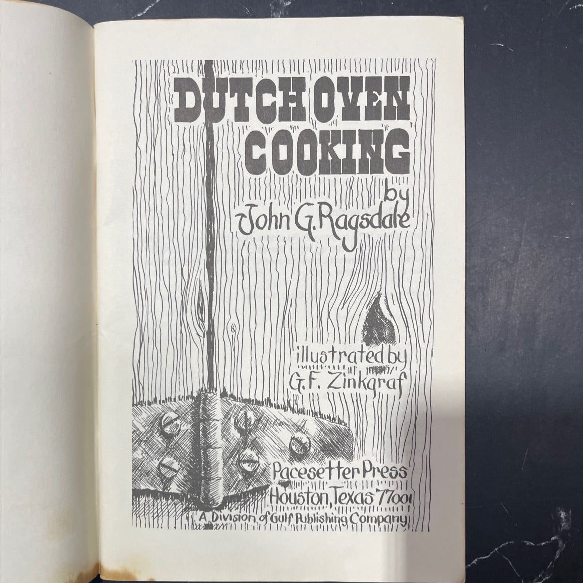 dutch oven cooking book, by John G. Ragsdale, 1986 Paperback image 2