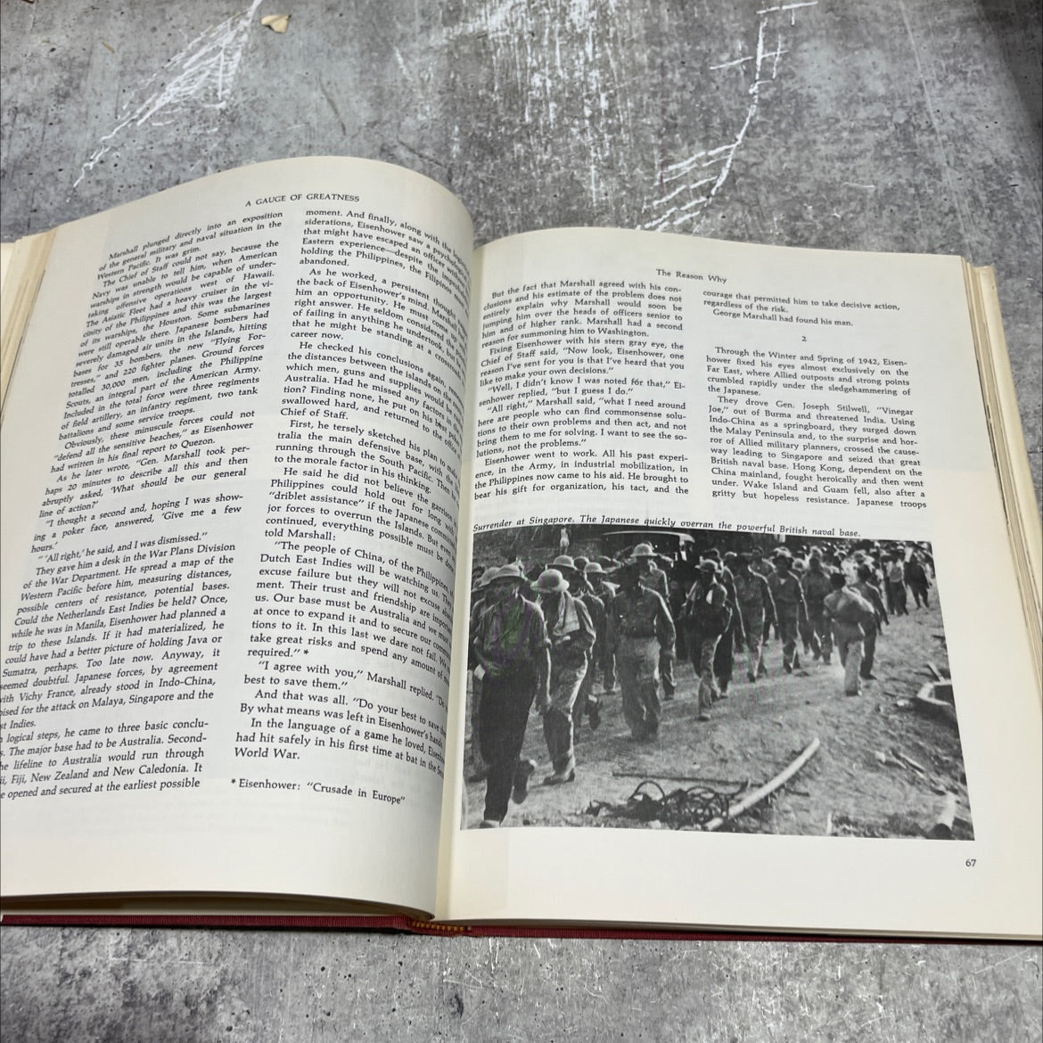 dwight d. eisenhower a gauge of greatness book, by relman morin, 1969 Hardcover image 4