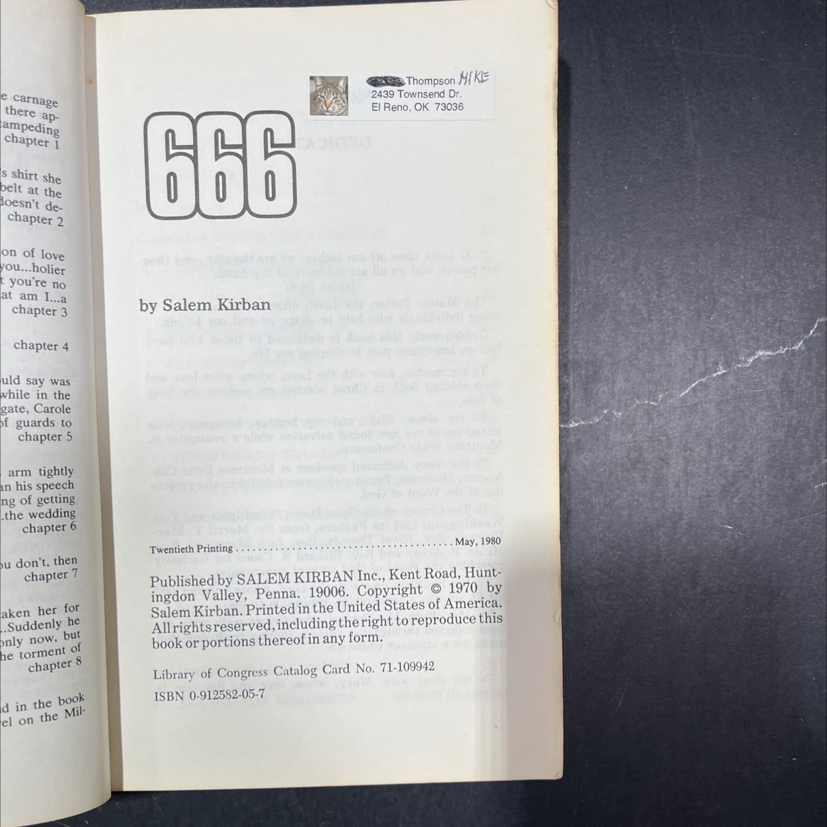 e carnage book, by Salem Kirban, 1980 Paperback image 2