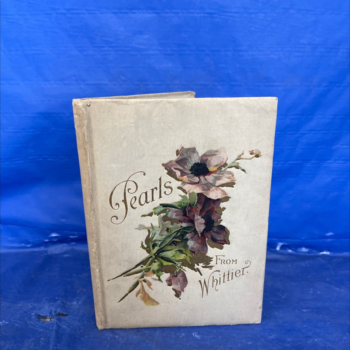 earls crom book, by whittier, 1902 Hardcover, Antique image 1