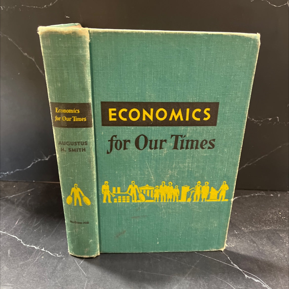 economics for our times book, by augustus h. smith, 1950 Hardcover image 1