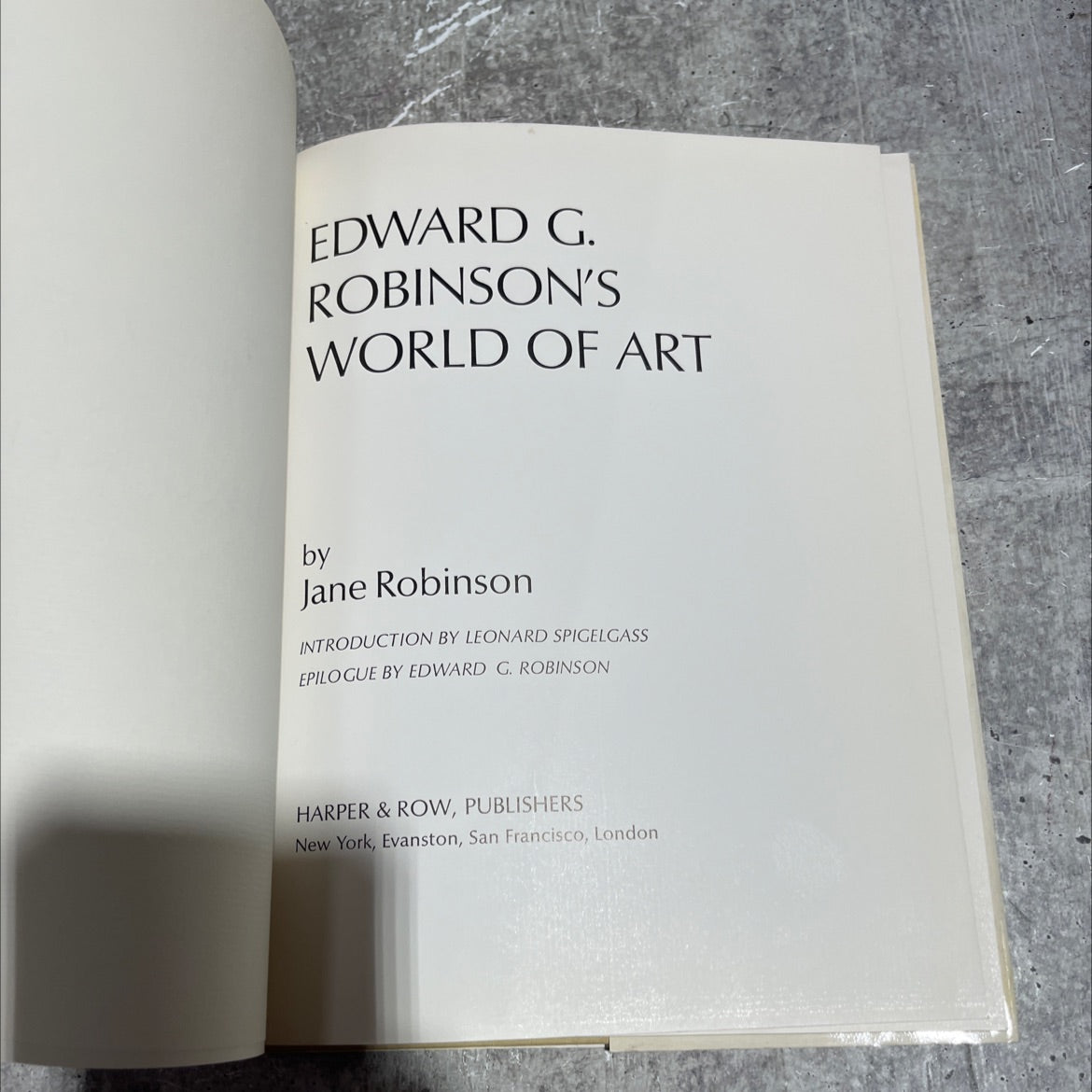edward g. robinson's world of art book, by jane robinson, 1975 Hardcover image 2