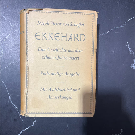 ekke hard a story from the tenth century book, by joseph victor von scheffel, 1944 Hardcover image 1