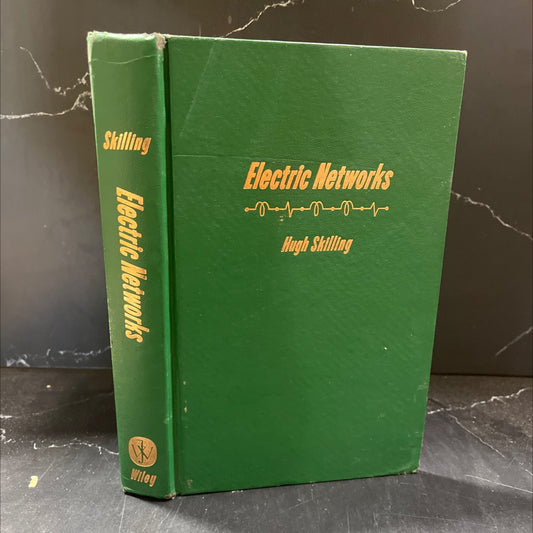 electric networks book, by hugh hildreth skilling, 1974 Hardcover image 1