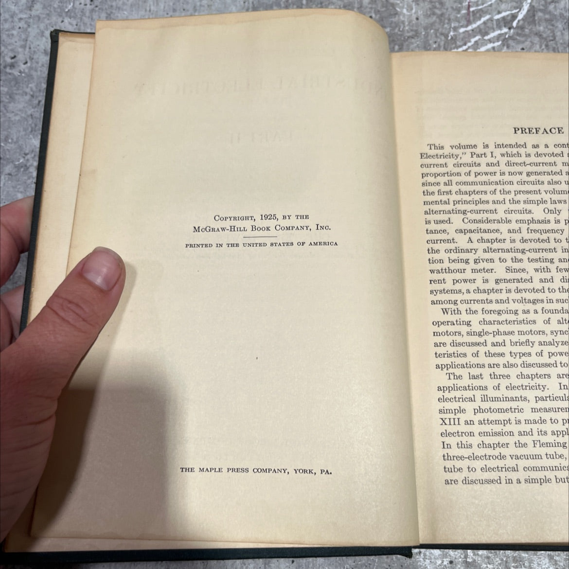 electrical engineering texts on industrial electricity book, by chester l. dawes, 1925 Hardcover image 3