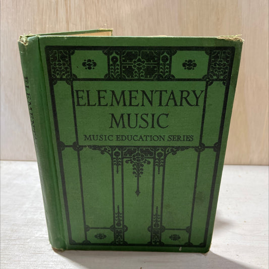 elementary music book, by thaddeus p. giddings, will earhart, ralph l. baldwin, 1923 Hardcover image 1