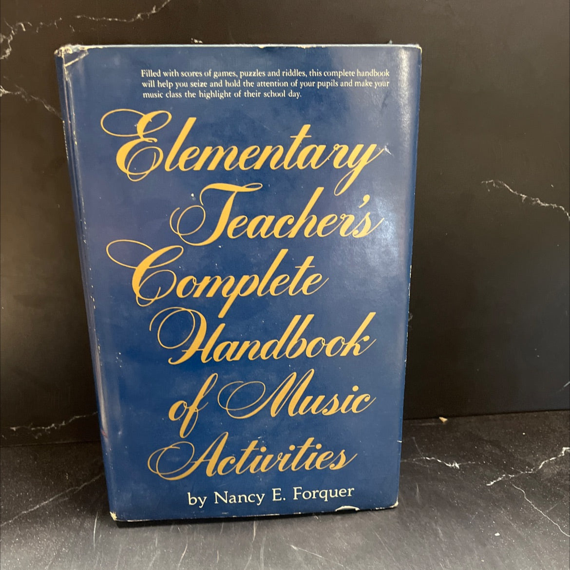 elementary teacher's complete handbook of music activities book, by Nancy E. Forquer, 1979 Hardcover image 1
