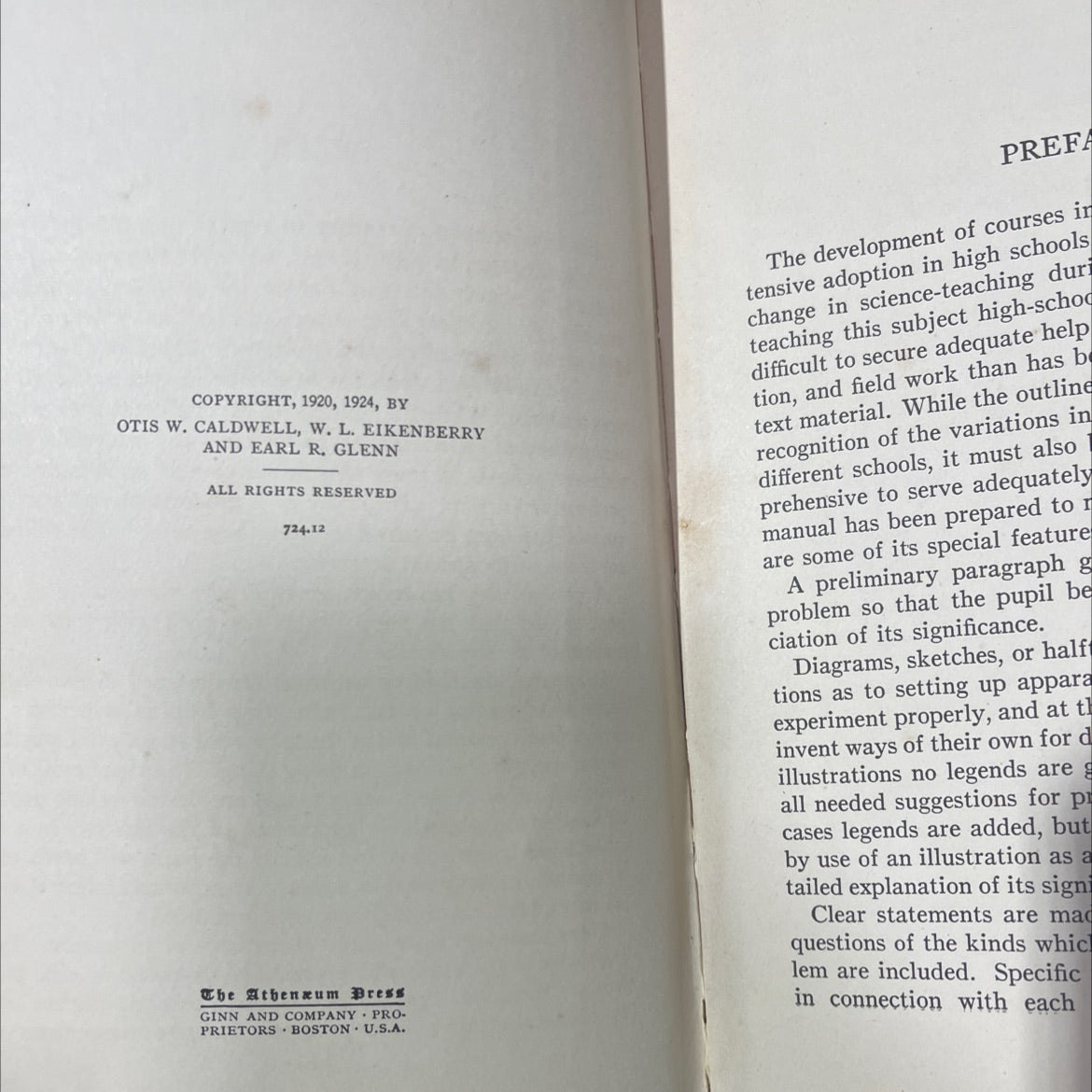elements of general science laboratory problems new edition book, by otis w. caldwell, w. l. eikenberry, earl r. glenn, image 3