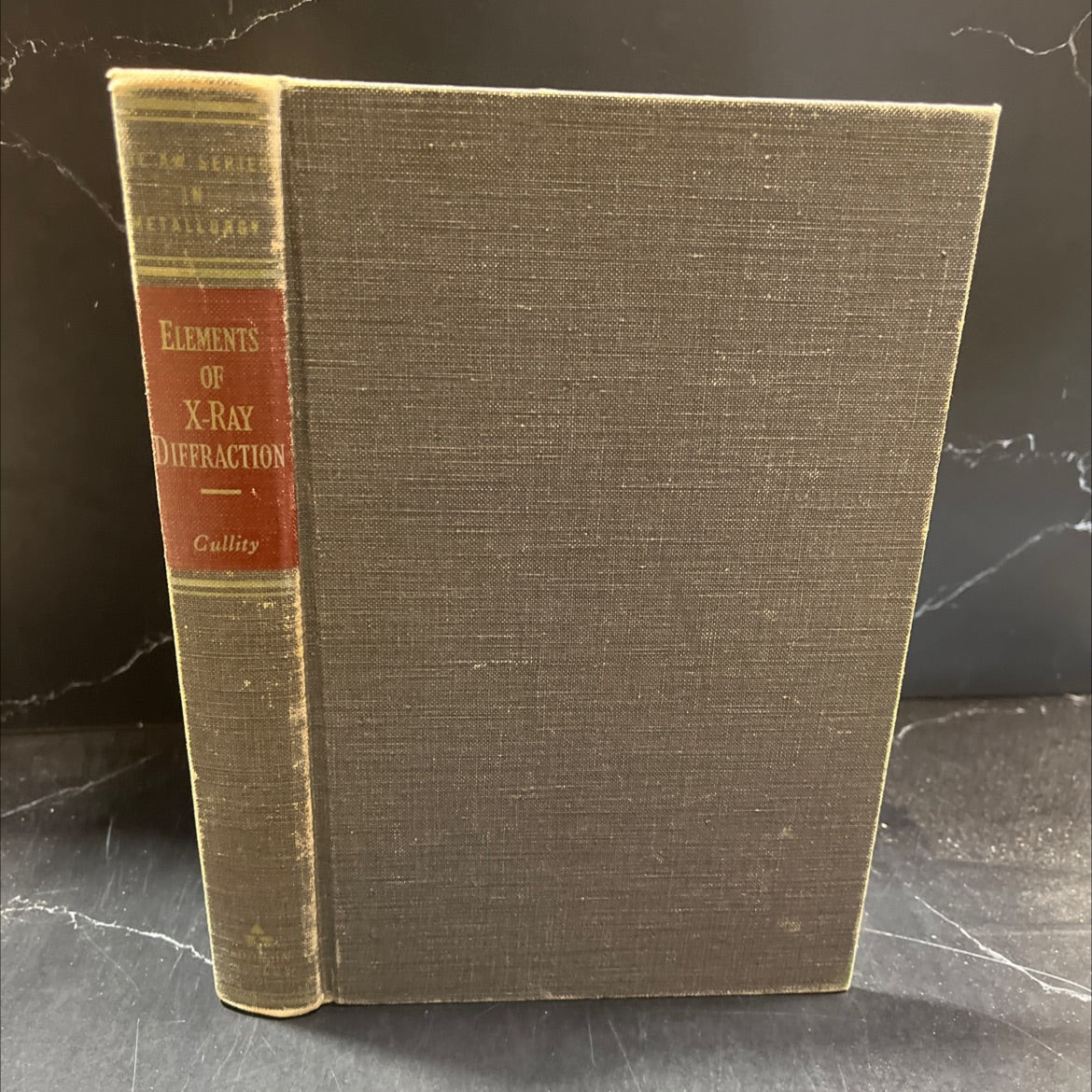 elements of x-ray diffraction book, by b. d. cullity, 1956 Hardcover image 1