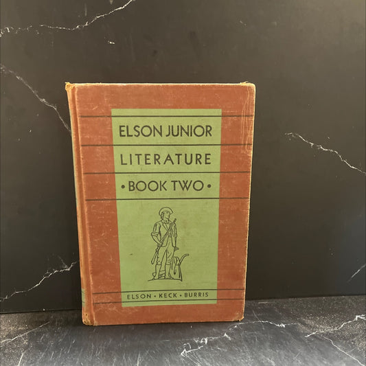 elson junior literature book two book, by william h. elson, christine m. keck, mary h. burris, 1936 Hardcover image 1